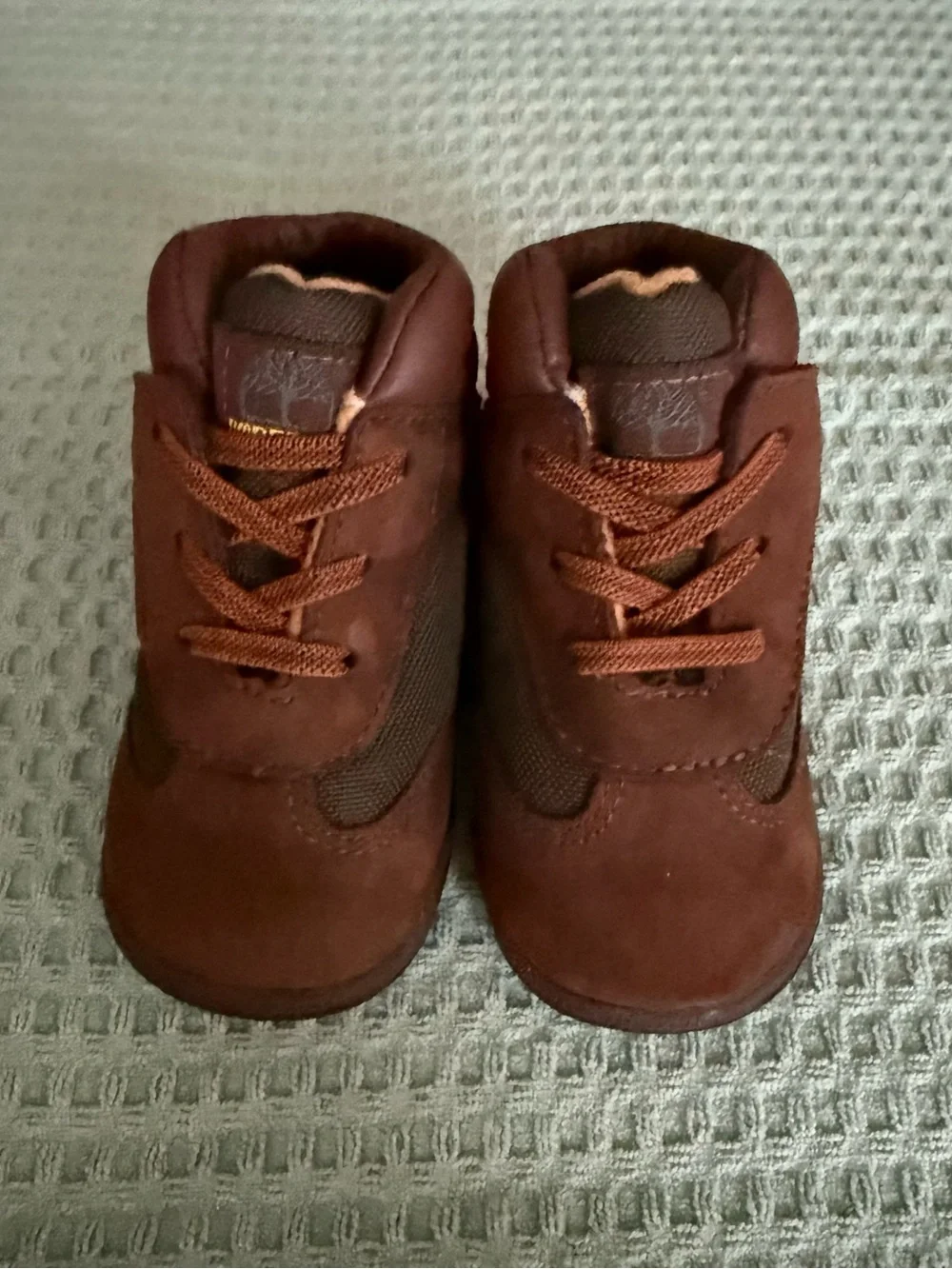 Timberland Brown Lace-Up Baby Walker Boots